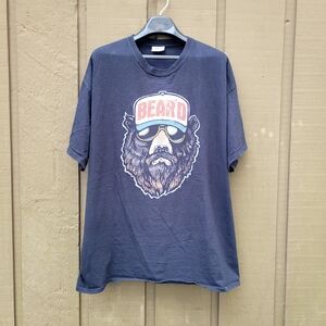 Port and Company Navy Blue Bear Graphic Tee